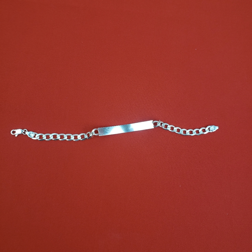 925 sterling silver mens bracelet - Picture 5 of 15